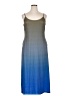Unbranded 100% Polyester Blue Casual Dress Size 1X - photo 1