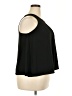 Xhilaration Black Sleeveless Blouse Size XXL - photo 4