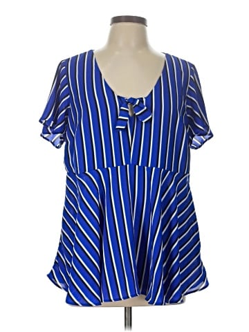 Torrid Short Sleeve Blouse (view 1)