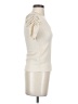 MNG Ivory Short Sleeve Top Size XXS - photo 4