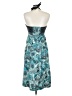 Athleta Paisley Teal Cocktail Dress Size 6 (tall) - photo 2