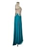 Assorted Brands 100% Polyester Teal Cocktail Dress Size 2 - photo 4