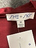 She + Sky 100% Polyester Burgundy Kimono Size M - photo 3