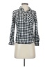 Matilda Jane Checkered-gingham Black Long Sleeve Blouse Size S - photo 1