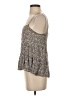 Paper Crane 100% Rayon Brown Tank Top Size S - photo 5