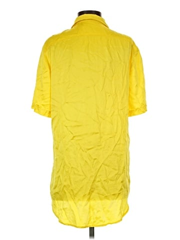 Amanda Uprichard Short Sleeve Silk Top (view 2)