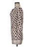 Isabella Rodriguez Polka Dots Brown 3/4 Sleeve Blouse Size M - photo 5