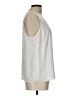 Nine West 100% Polyester Ivory Sleeveless Blouse Size L - photo 4