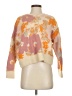 Zara Floral Orange Pullover Sweater Size S - photo 1