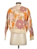 Zara Floral Orange Pullover Sweater Size S - photo 2