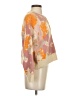 Zara Floral Orange Pullover Sweater Size S - photo 4