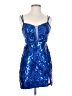Assorted Brands Blue Cocktail Dress Size 2 - photo 1