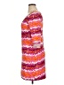 VERTIGO Print Orange Cocktail Dress Size XL - photo 5