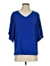 Unbranded Blue 3/4 Sleeve Blouse Size S - photo 1