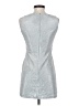 Unbranded 100% Polyester Metallic Silver Cocktail Dress Size S - photo 2