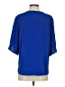 Unbranded Blue 3/4 Sleeve Blouse Size S - photo 2