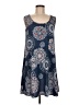 SJS Paisley Blue Casual Dress Size M - photo 1