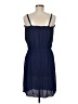 Assorted Brands 100% Rayon Solid Blue Casual Dress Size M - photo 2