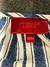 Jennifer Lopez Stripes Blue 3/4 Sleeve Blouse Size L - photo 7