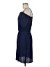 Assorted Brands 100% Rayon Solid Blue Casual Dress Size M - photo 5