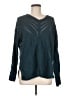 Wynne Layers 100% Cotton Teal Pullover Sweater Size M - photo 1