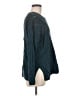 Wynne Layers 100% Cotton Teal Pullover Sweater Size M - photo 4