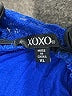 XOXO 100% Rayon Blue Sleeveless Blouse Size XL - photo 7