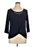 Diana Belle Blue 3/4 Sleeve Top Size XL - photo 1
