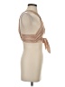 PrettyLittleThing 100% Polyester Tan Tank Top Size 4 - photo 4