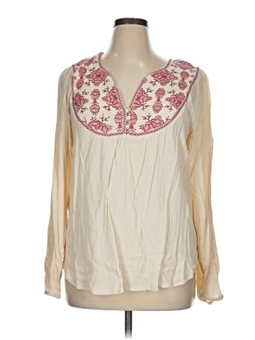 Westbound Long Sleeve Blouse (view 1)
