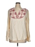 Westbound 100% Rayon Ivory Long Sleeve Blouse Size 1X - photo 1
