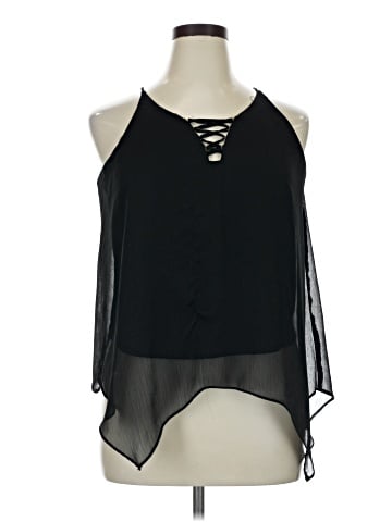 Iz Byer Sleeveless Blouse (view 1)