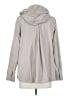 Massimo Dutti 100% Polyester Solid Gray Raincoat Size XS - photo 2