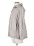 Massimo Dutti 100% Polyester Solid Gray Raincoat Size XS - photo 5