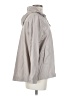 Massimo Dutti 100% Polyester Solid Gray Raincoat Size XS - photo 4