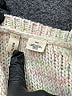 Moth Tweed Ivory Pullover Sweater Size M - photo 7