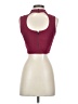 Bebe Burgundy Sleeveless Top Size XS - photo 2