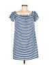 Assorted Brands Stripes Blue Casual Dress Size L - photo 1