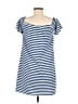 Assorted Brands Stripes Blue Casual Dress Size L - photo 2
