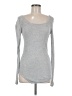 Express 100% Rayon Gray Long Sleeve Top Size M - photo 1
