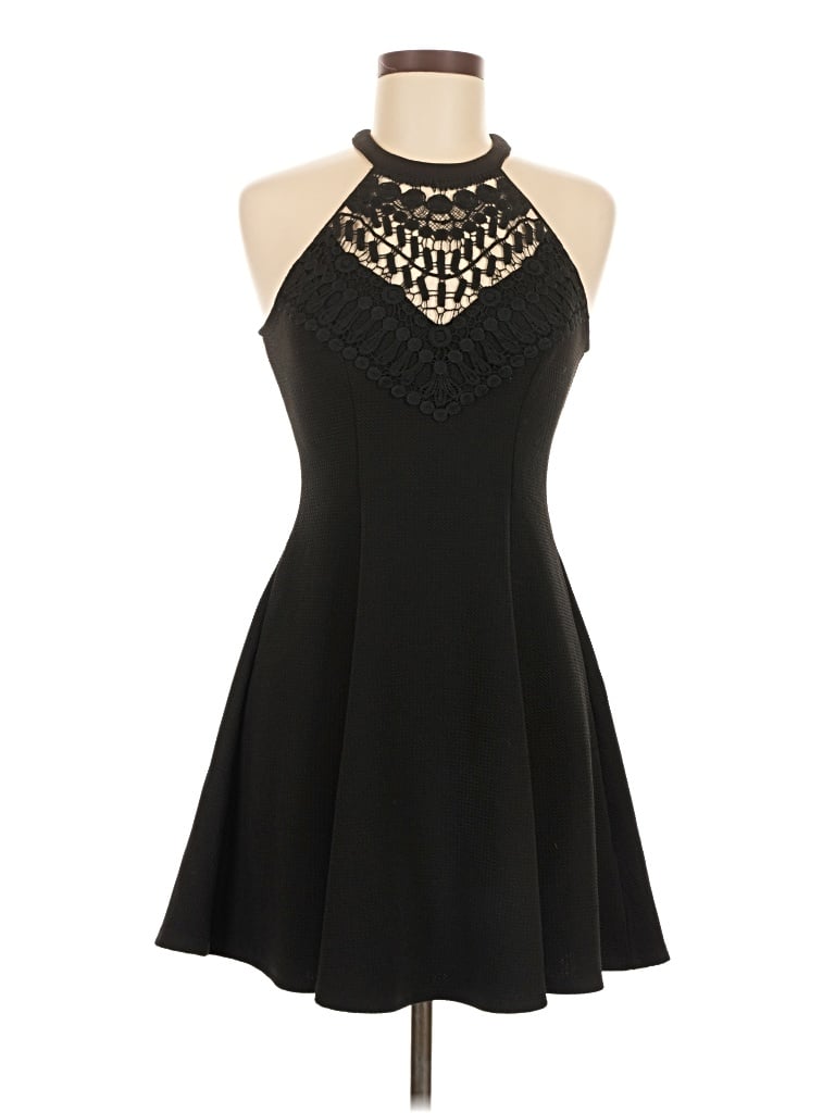 Pre-owned Material Girl Cocktail Dress In Black