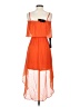 Bebe 100% Polyester Color Block Orange Cocktail Dress Size XS - photo 2
