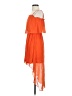 Bebe 100% Polyester Color Block Orange Cocktail Dress Size XS - photo 5