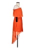 Bebe 100% Polyester Color Block Orange Cocktail Dress Size XS - photo 4