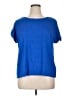 Max Studio Blue Short Sleeve Top Size 1X - photo 1