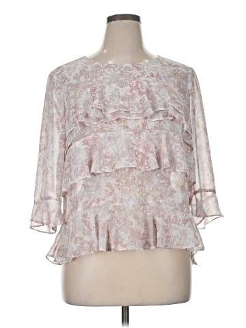 Belle + Sky 3/4 Sleeve Blouse (view 1)