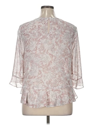 Belle + Sky 3/4 Sleeve Blouse (view 2)