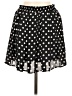 Papaya 100% Polyester Polka Dots Black Casual Skirt Size M - photo 2