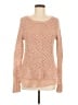 Lucky Brand Chevron-herringbone Pink Pullover Sweater Size M - photo 1