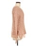 Lucky Brand Chevron-herringbone Pink Pullover Sweater Size M - photo 4